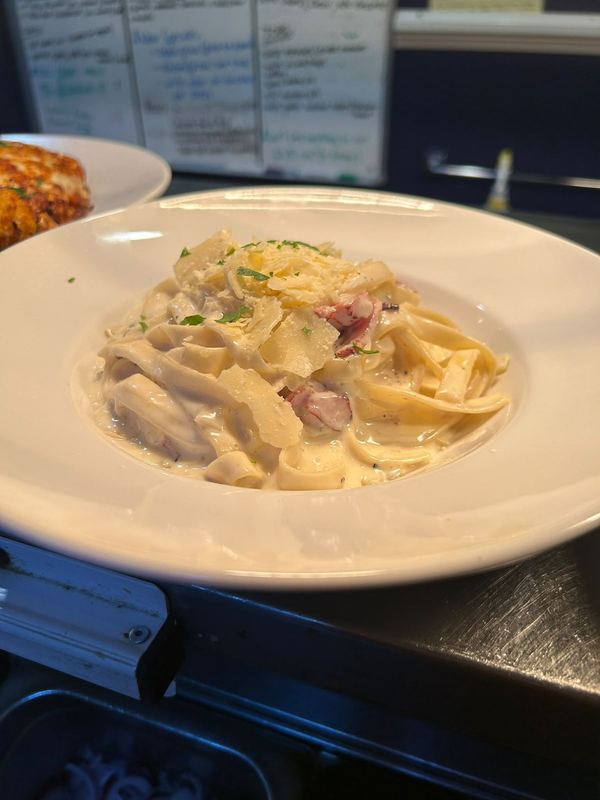 Carbonara at La Mensa, Hobart