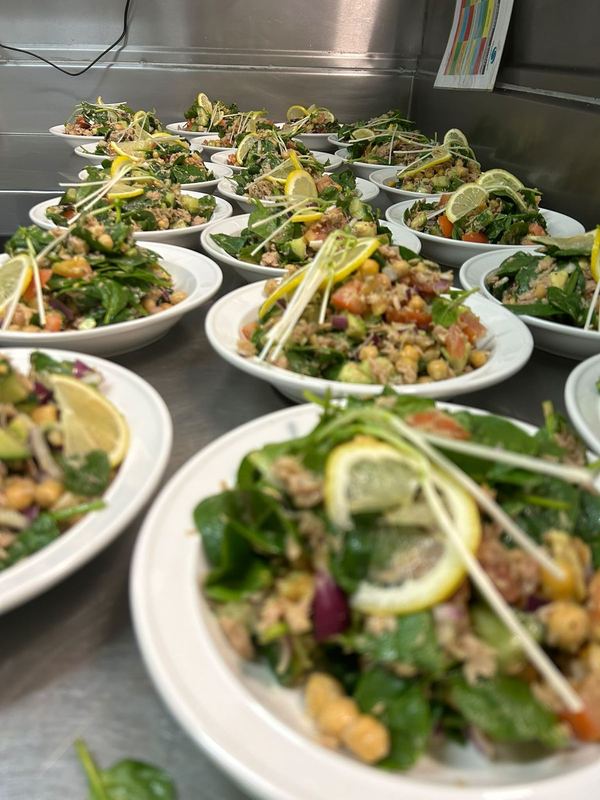 Salads at La Mensa
